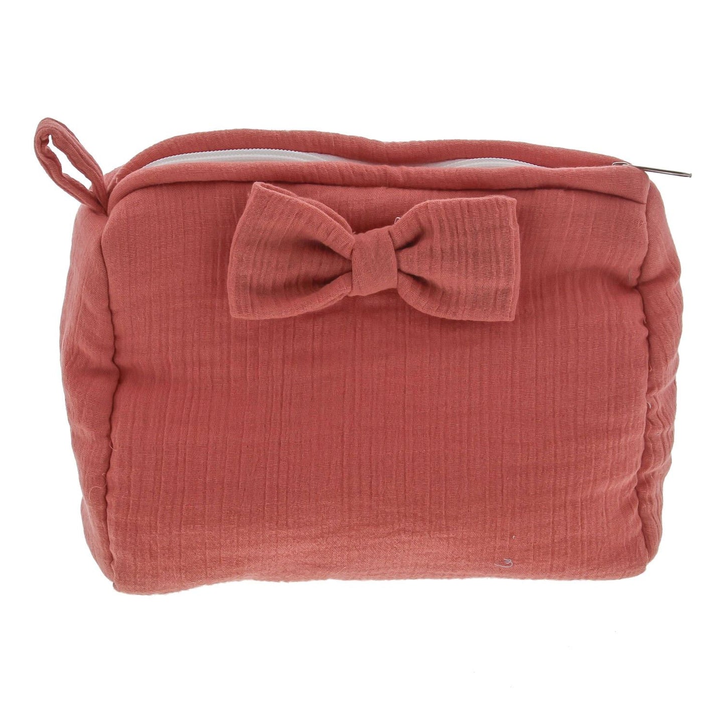 Tetra toilettasje met stik oud roze