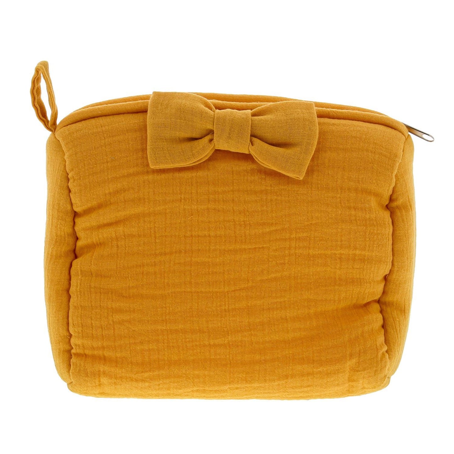 Tetra toilettasje met stik oker