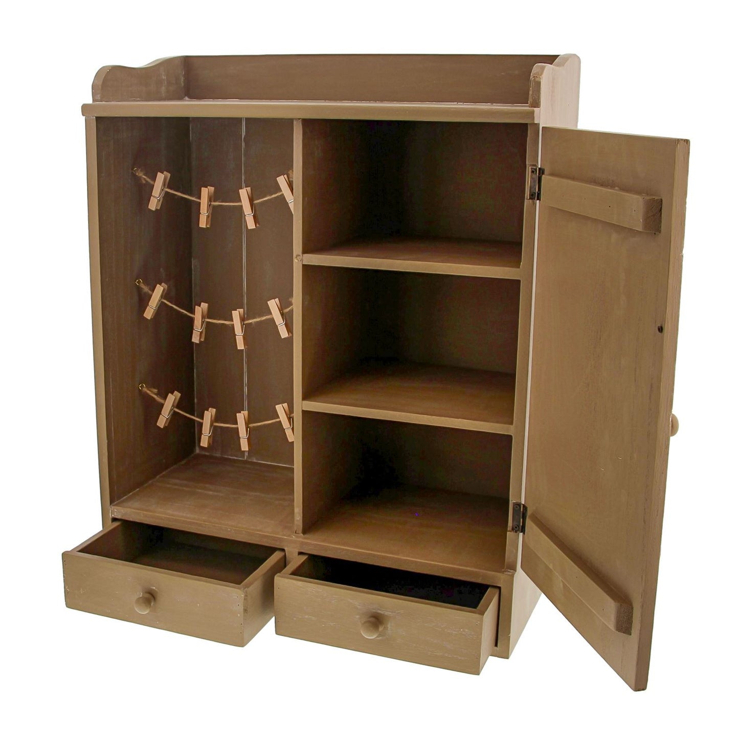 Kleerkast 1 deur + 2 laden