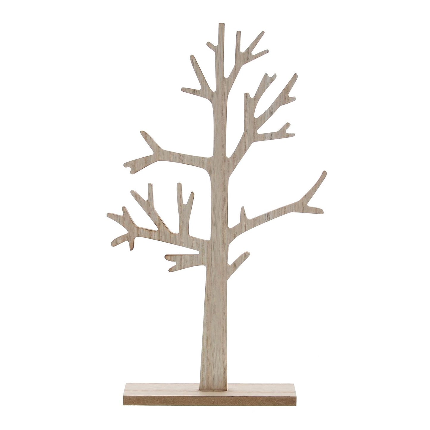 Houten boom met takken naturel H35cm