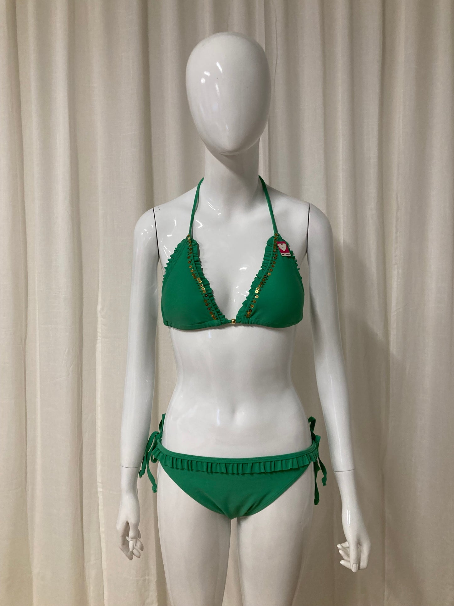 Bikini groen boobs π