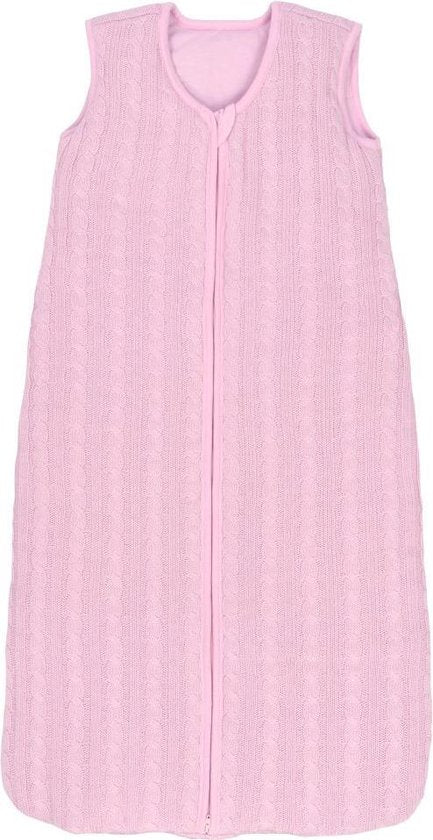 Slaapzak winter cable roze 70cm 🛒