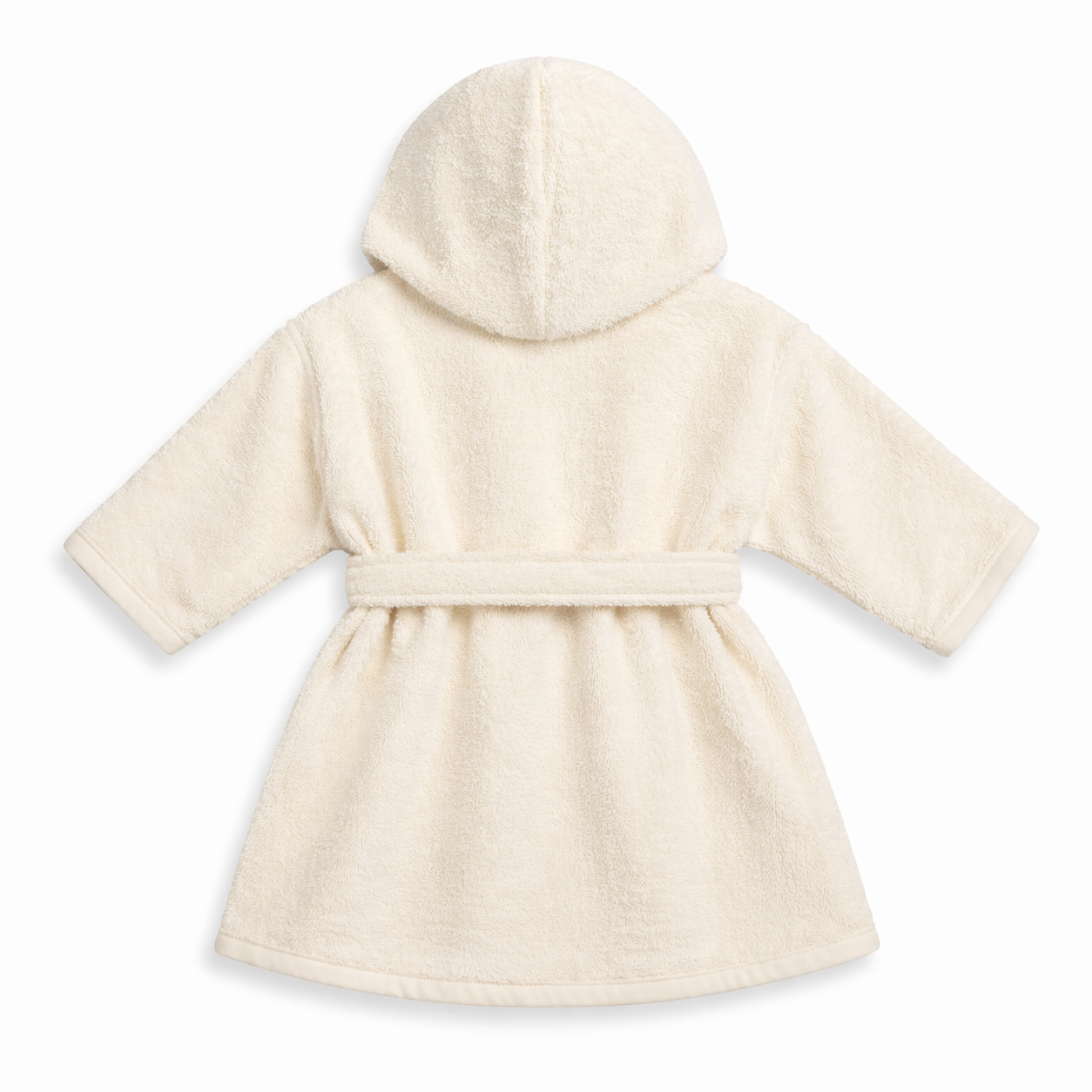 Baby badjas met naam | Gepersonaliseerde | Vanilla milk