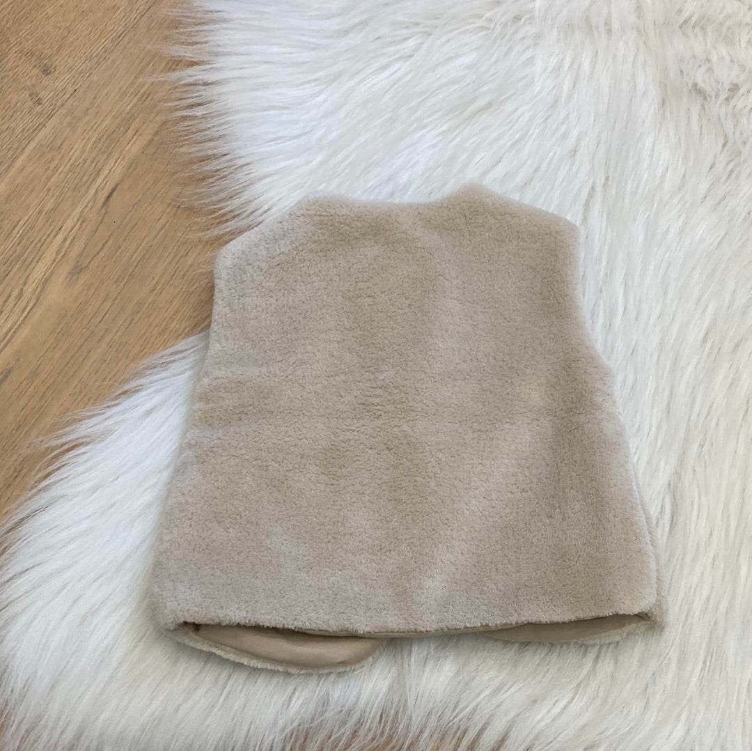 Bodywarmer beige
