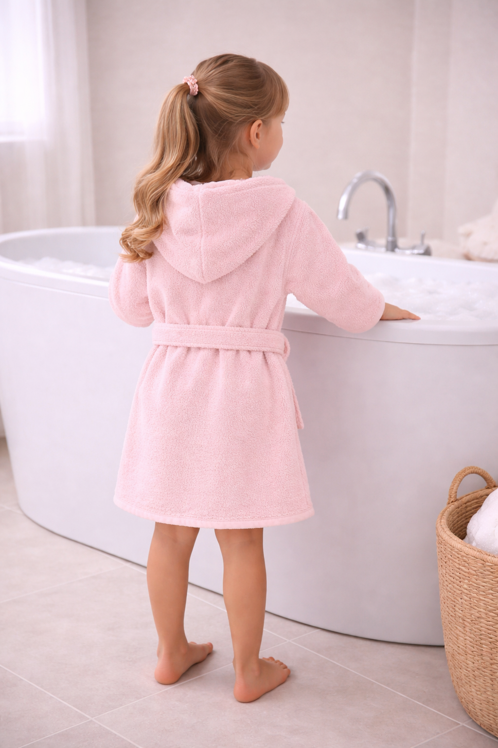 Baby badjas met naam | Gepersonaliseerde | Baby Blush
