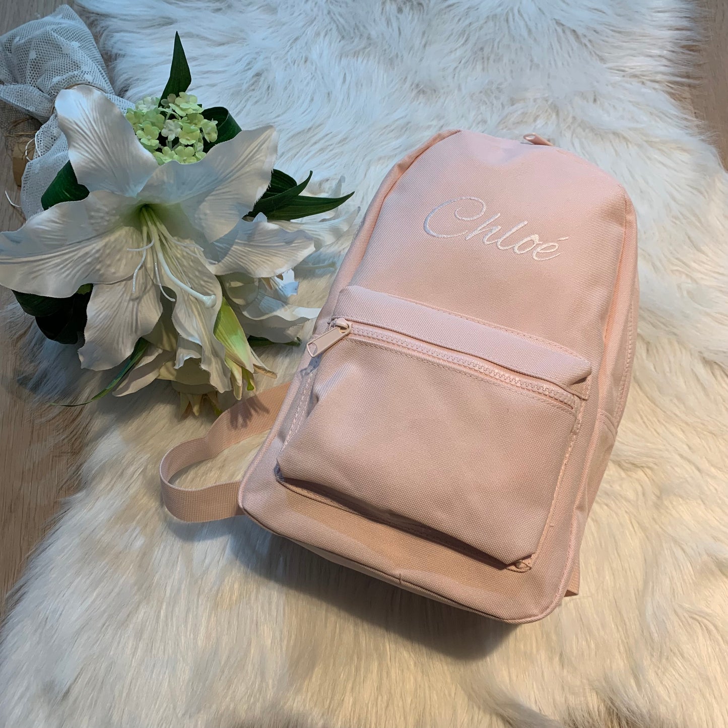 Mini Essential Fashion Backpack lichtroze