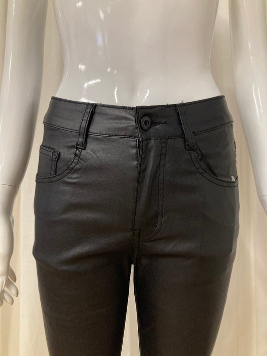 Black leader pants 1208-1