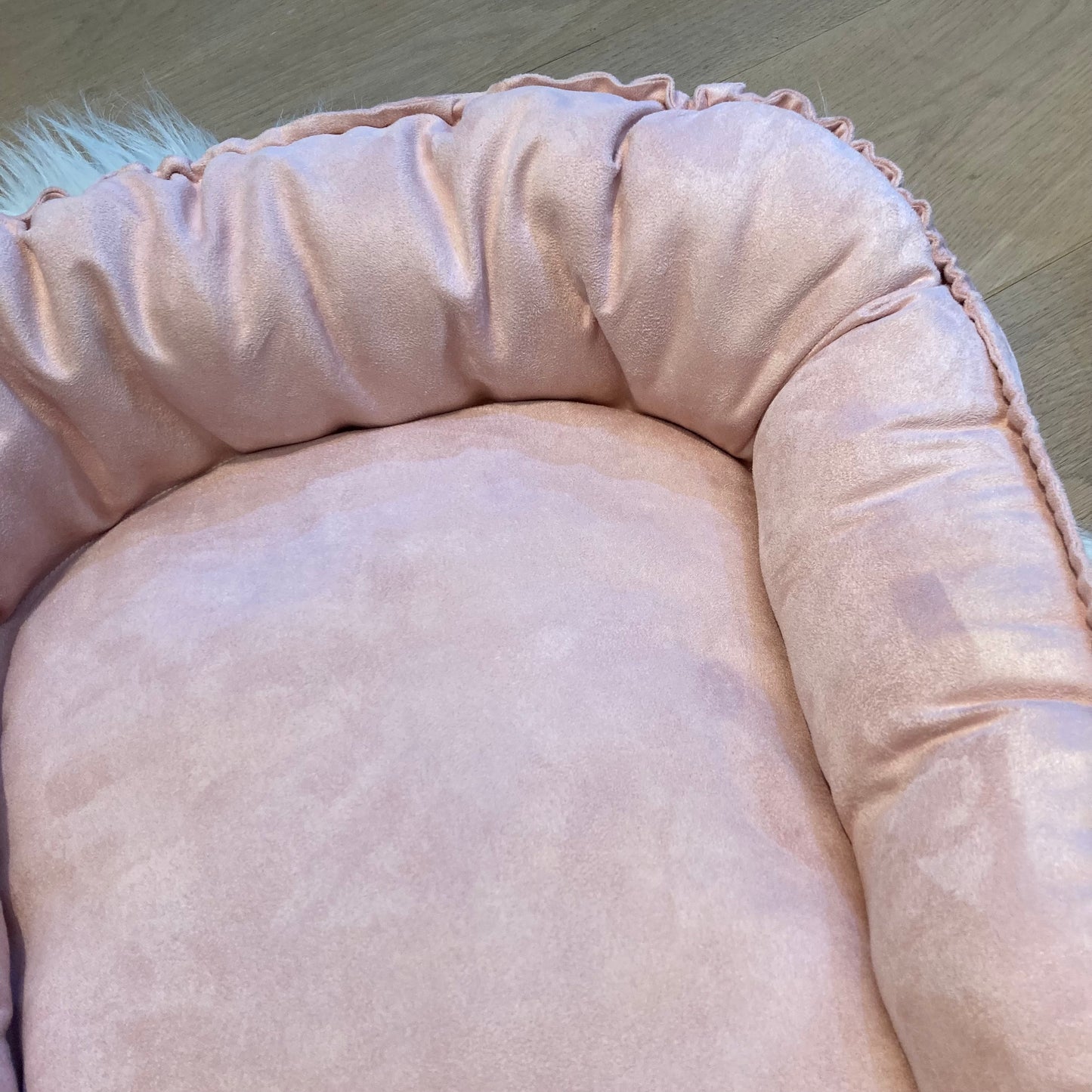 Babynestje suède roze
