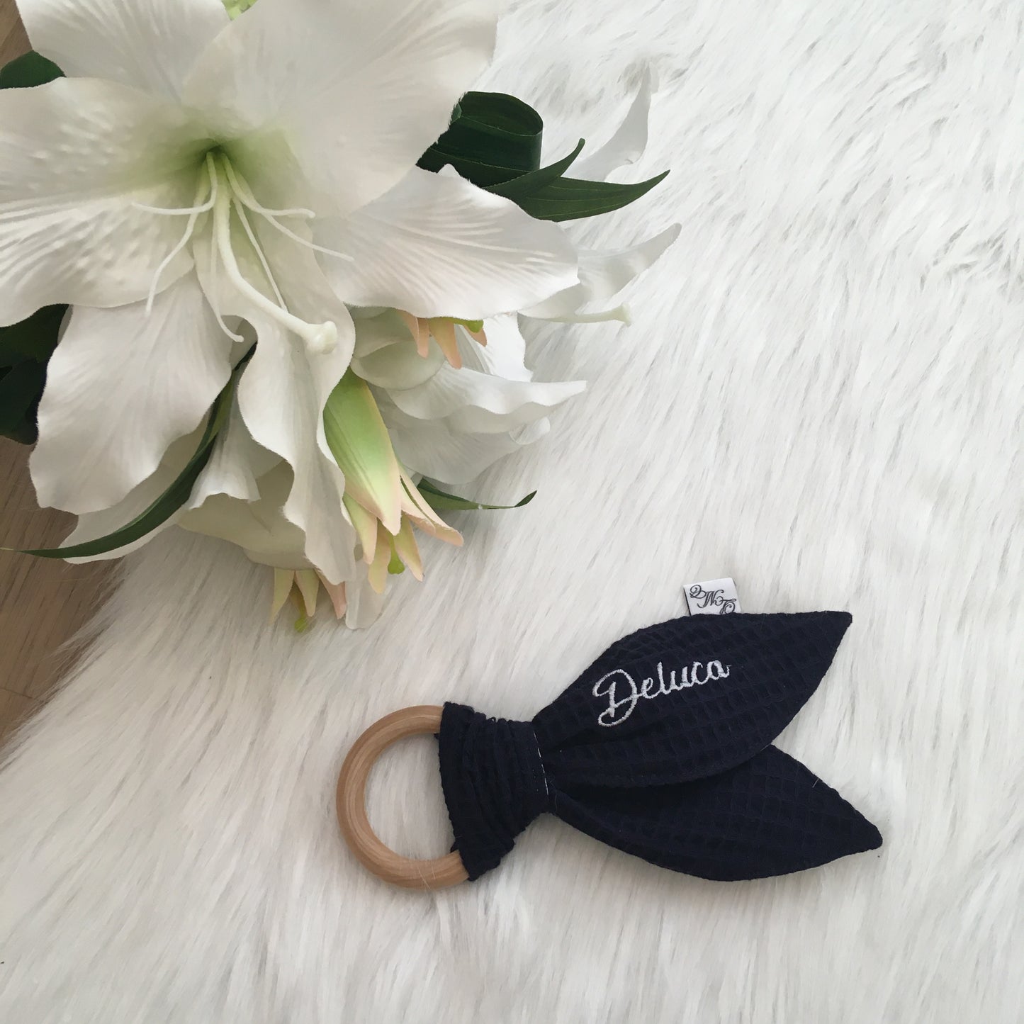 Bijtring Wafel Navy