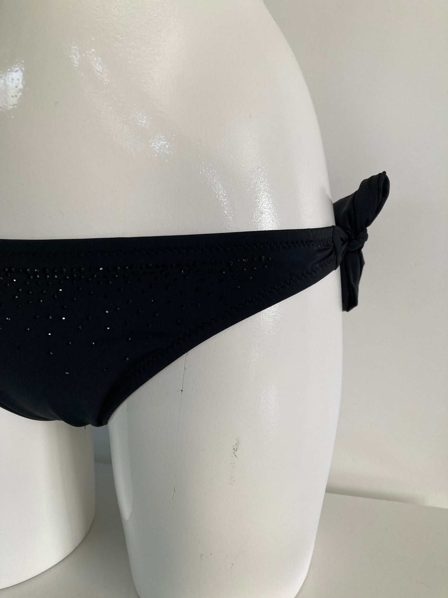 Bikini sexkiss black glitter π
