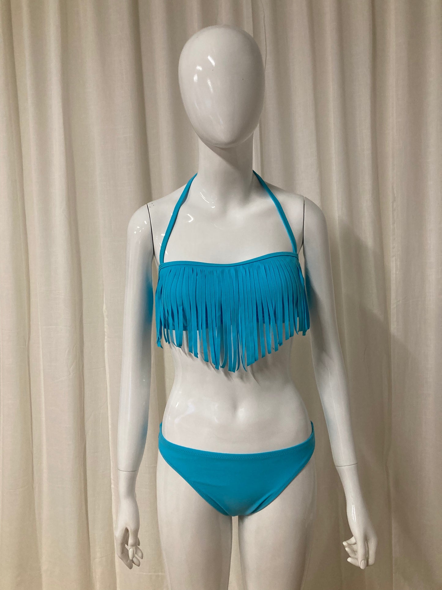 Fringes bandeau blue π