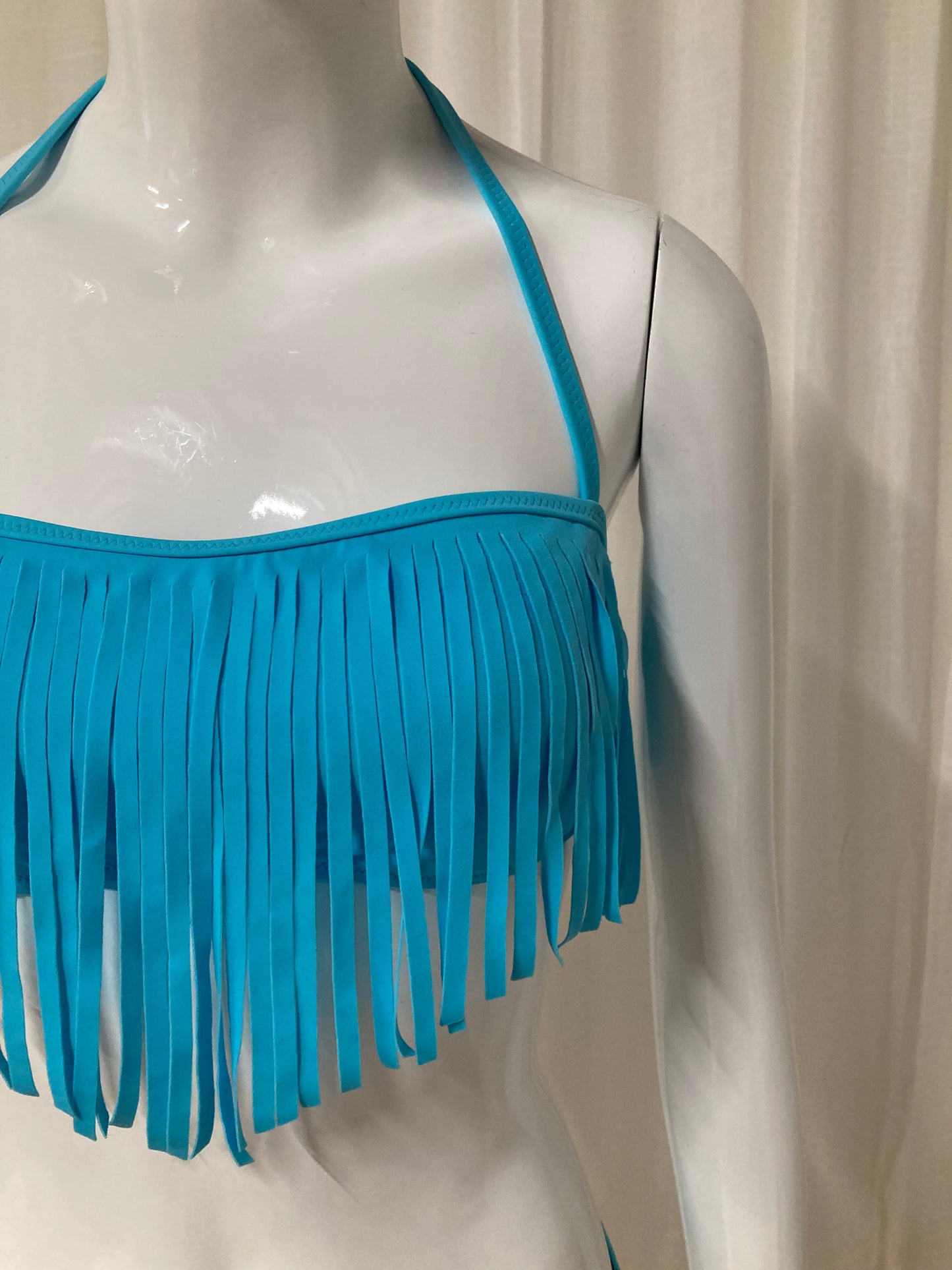 Fringes bandeau blue π