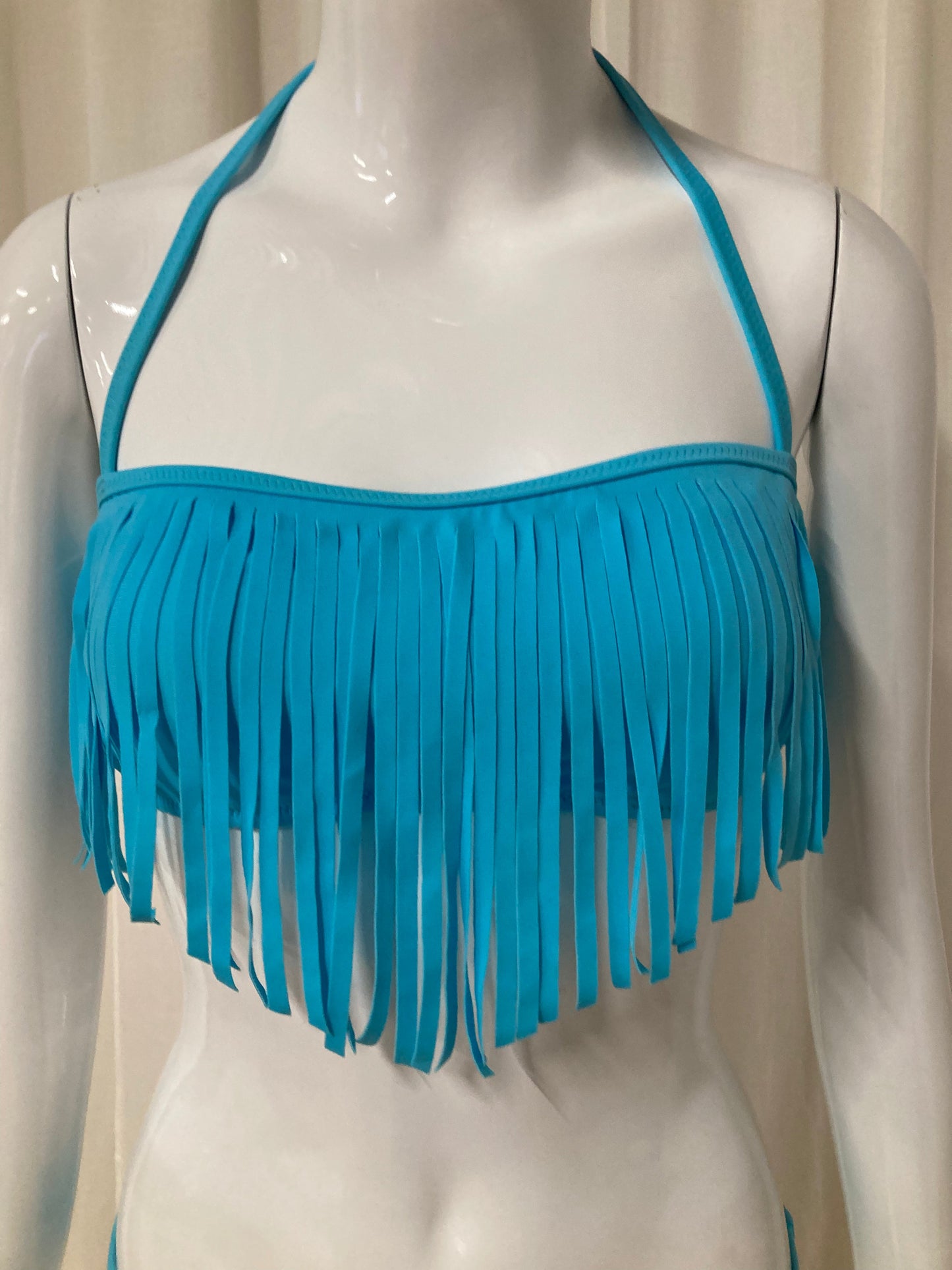 Fringes bandeau blue π