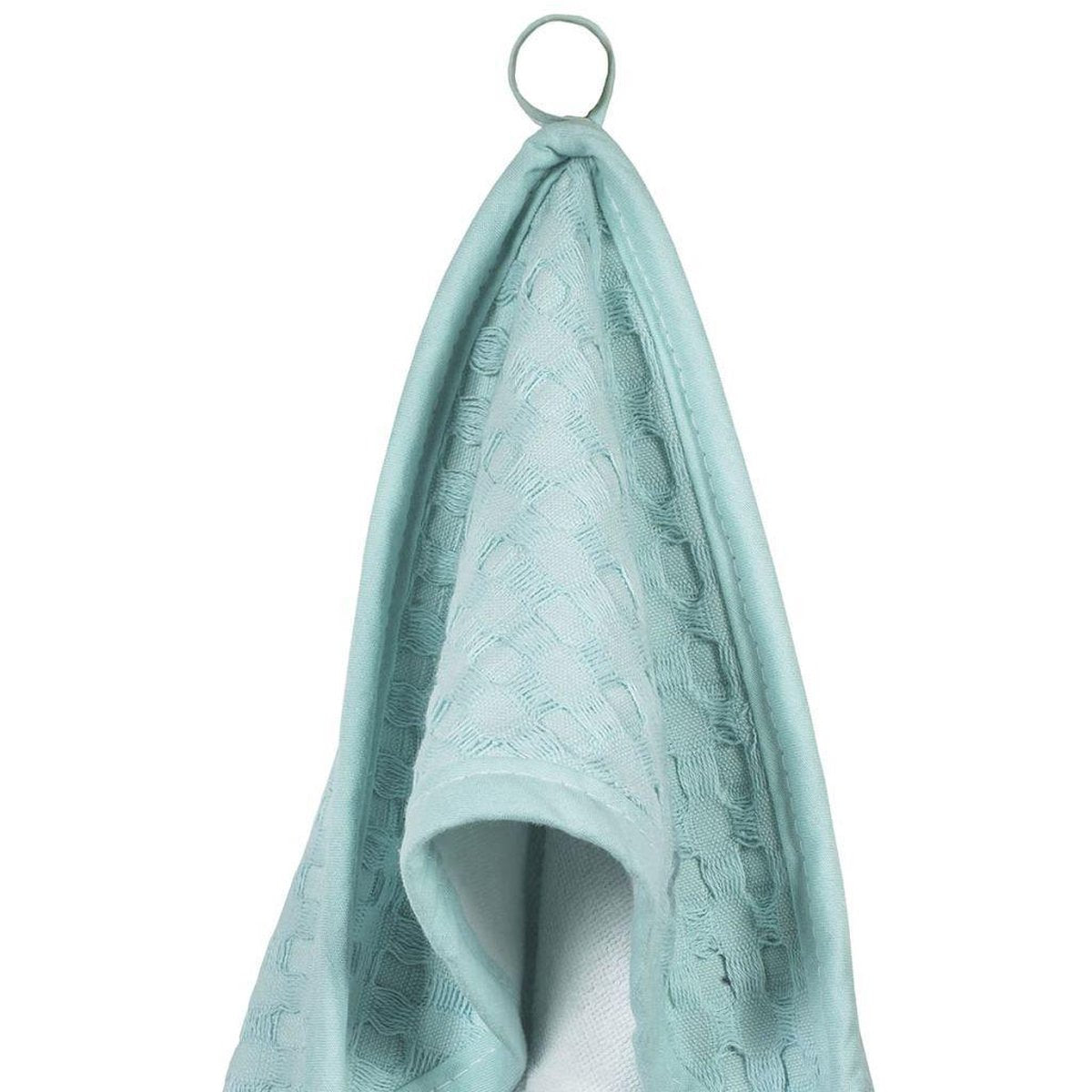 Bathcape 75x75cm Waffel jade π