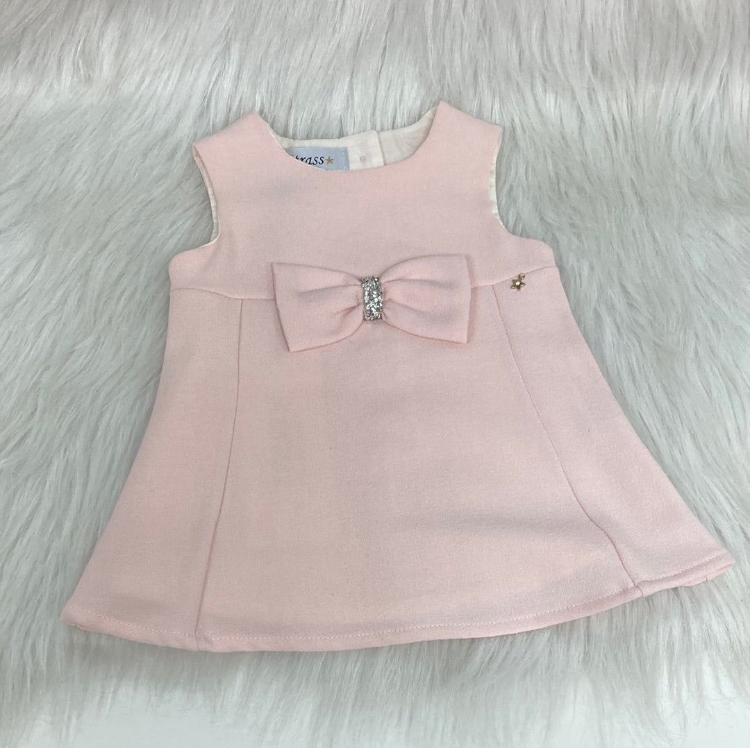 Jurkjes strik glitter roze