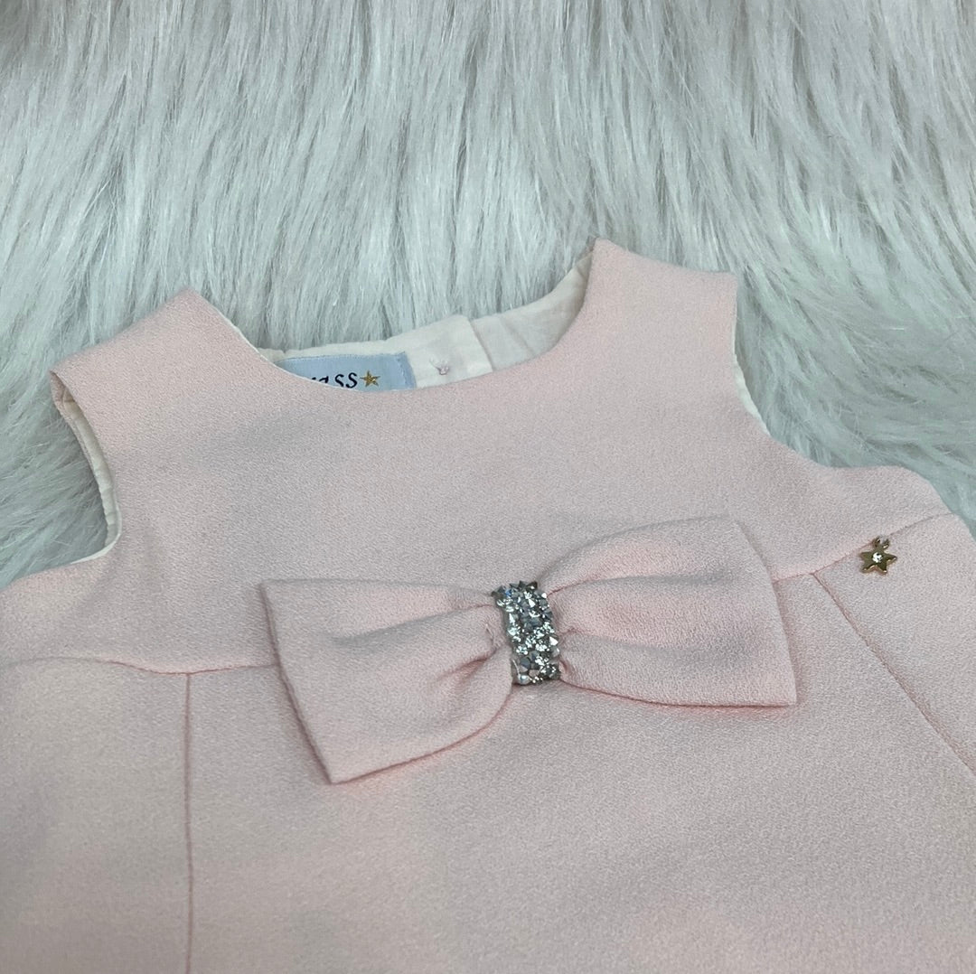 Jurkjes strik glitter roze