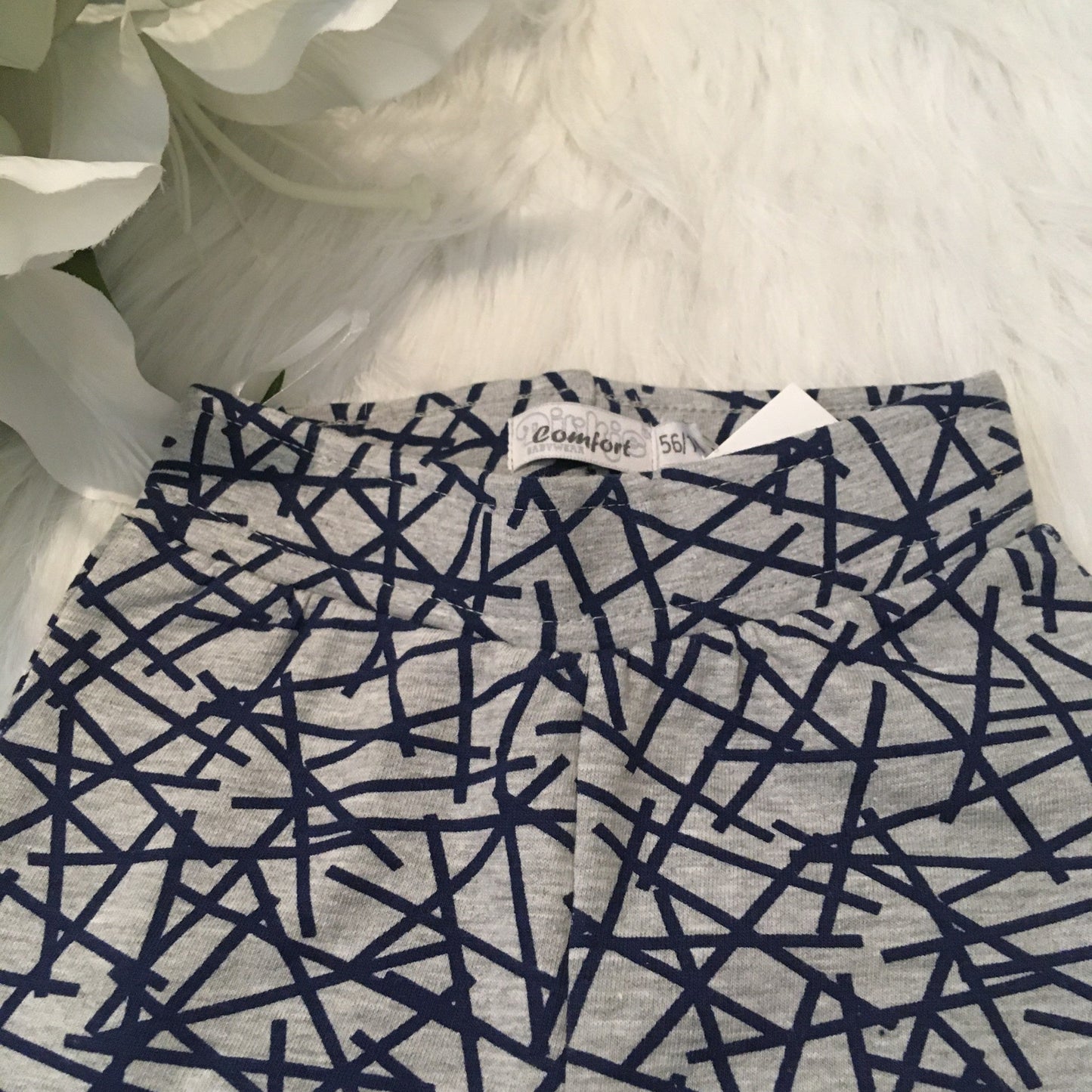 Pants light grey neon