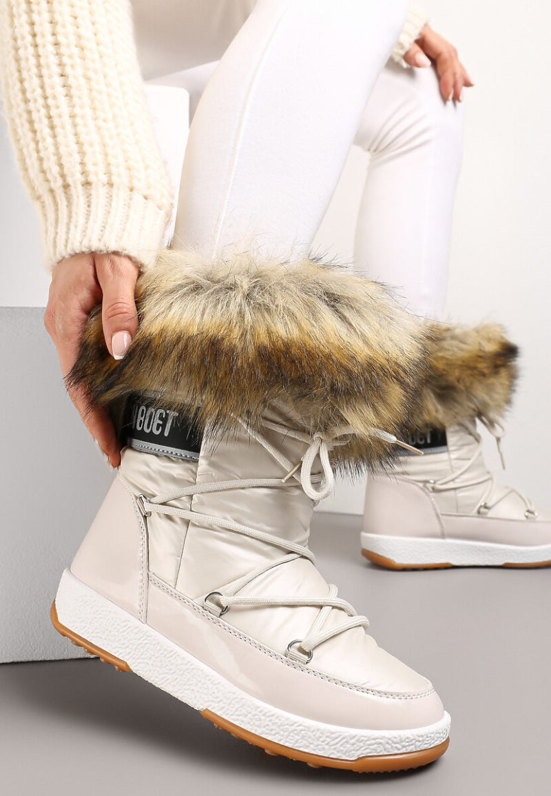 Boots FF58 beige