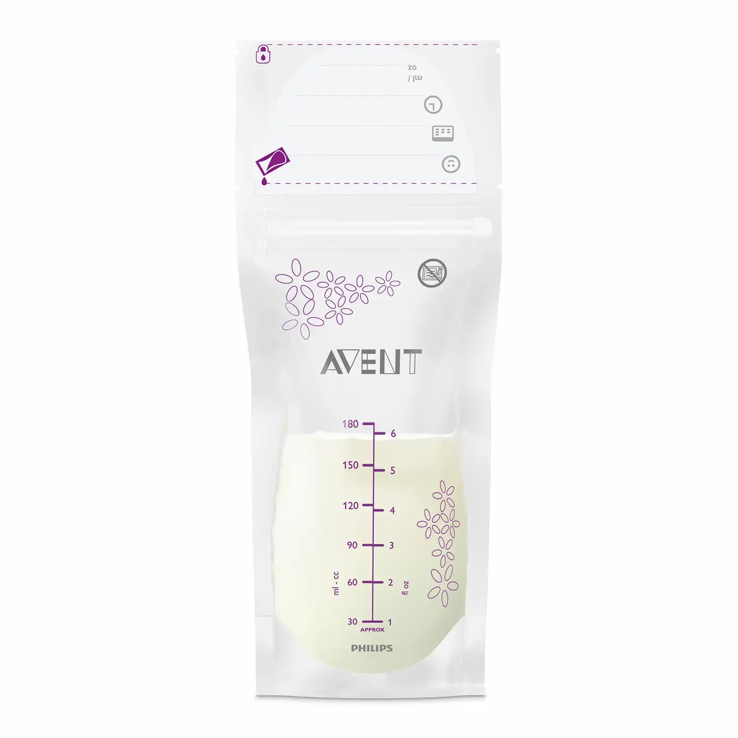 Moedermelk bewaarzakjes 180ml