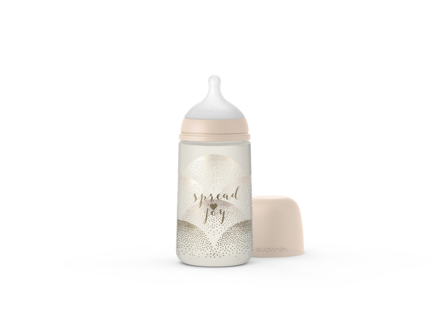 Suavinex - Spread joy - Bottle - Sili. - Medium Flow - 270ml - Heart