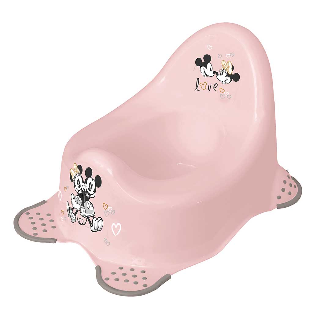 Potje Mickey & Minni lichtroze