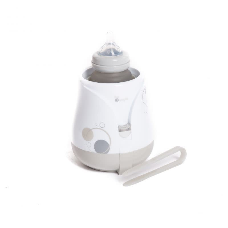 B-Bottle Warmer Flower Wit/Grijs