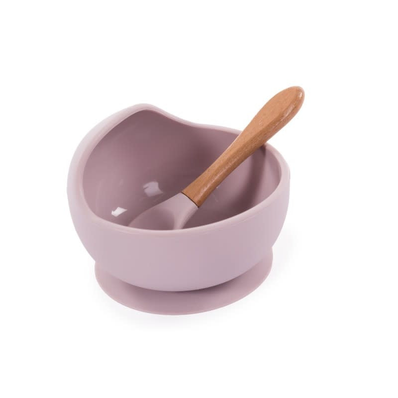 B-Suction Bowl Silicone & Spoon