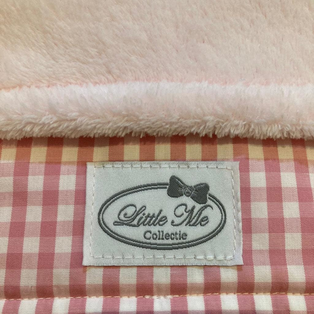 Winterdeken Vichy roze