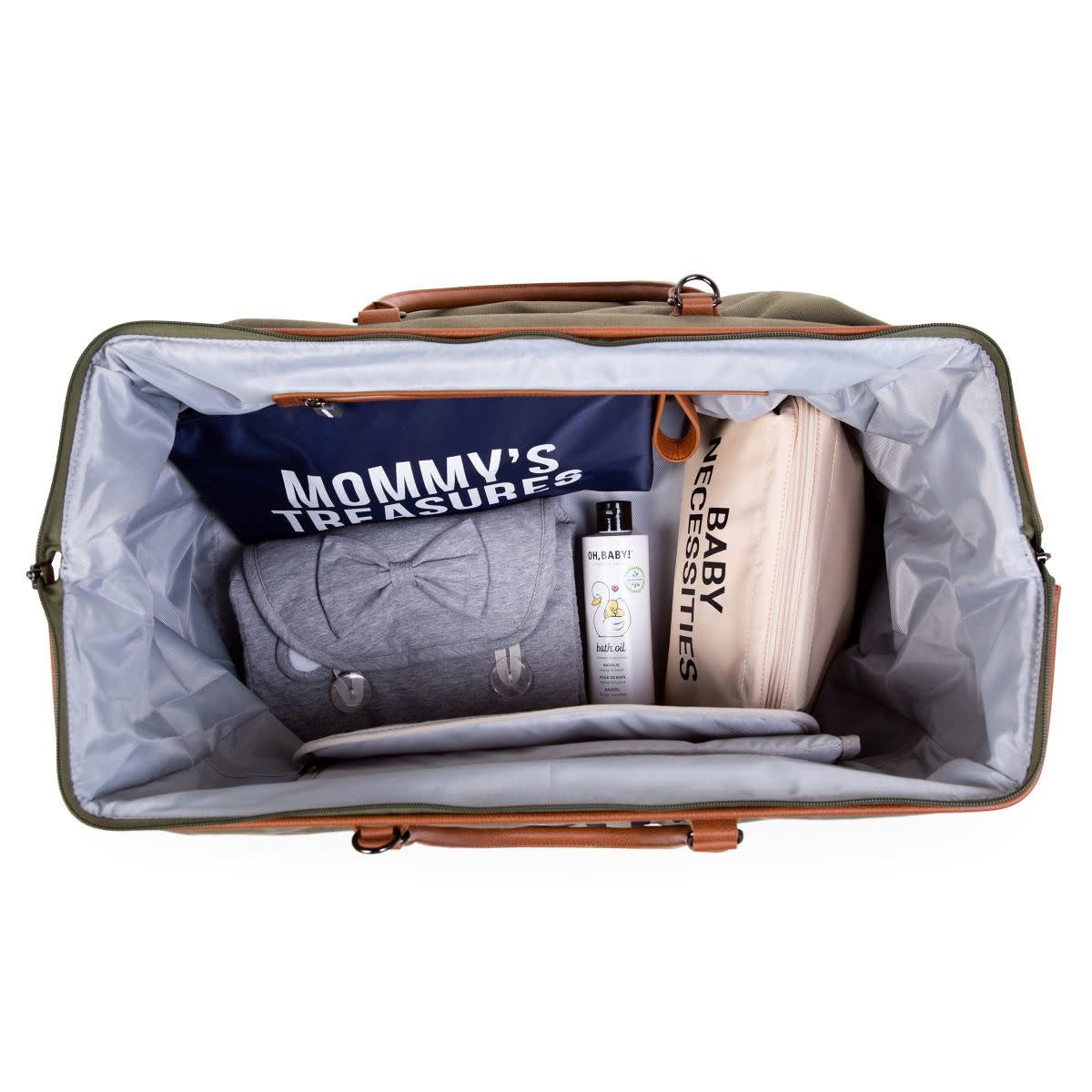 Mommy Bag Verzorgingstas - Canvas - Kaki