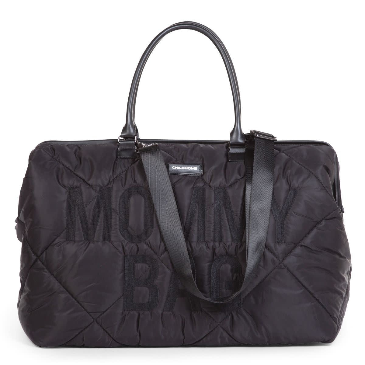 Mommy Bag Verzorgingstas - Gewatteerd - Zwart