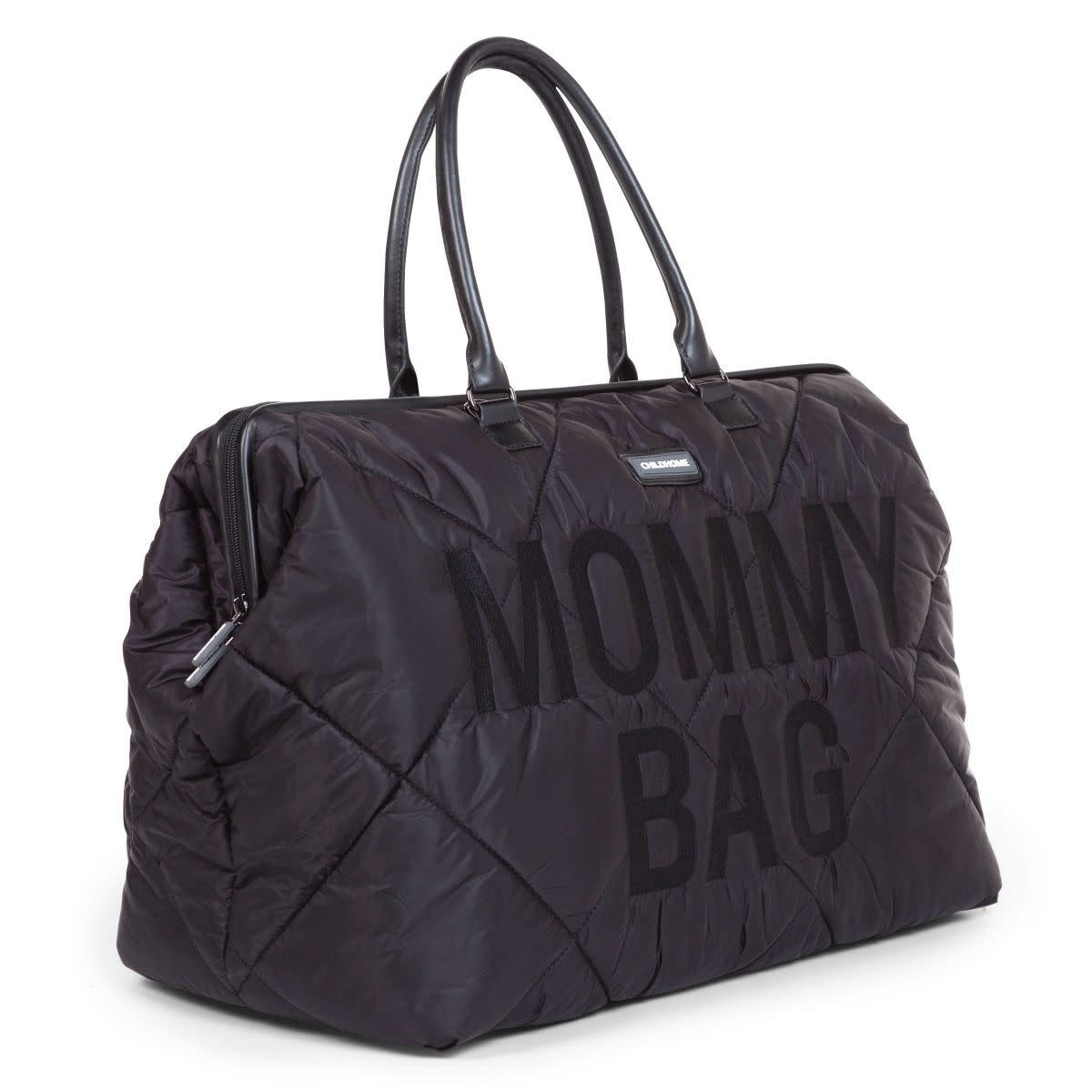 Mommy Bag Verzorgingstas - Gewatteerd - Zwart