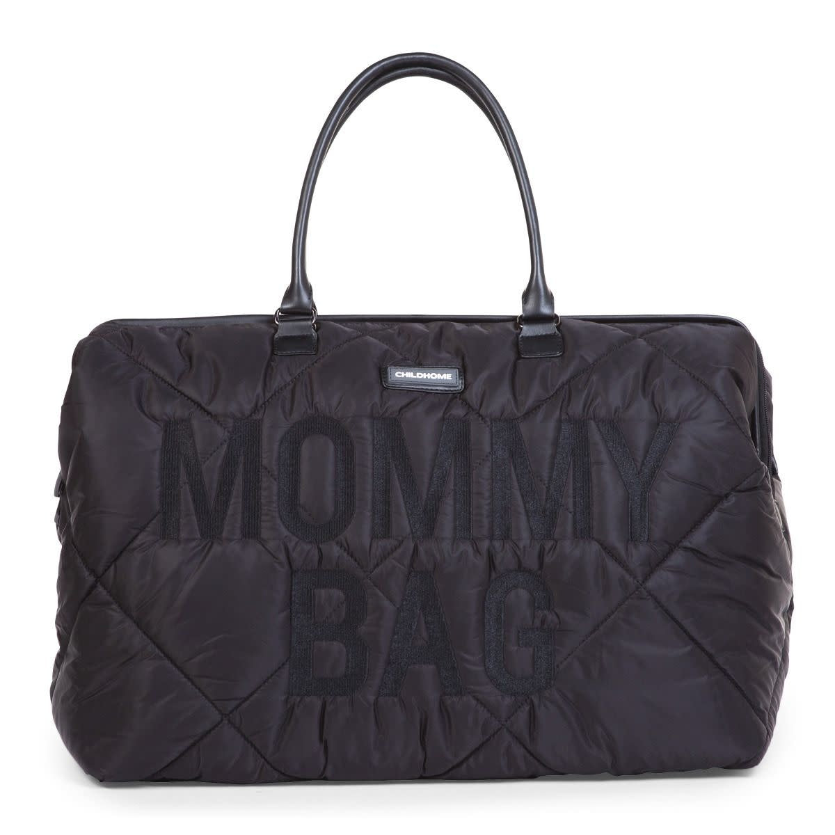 Mommy Bag Verzorgingstas - Gewatteerd - Zwart