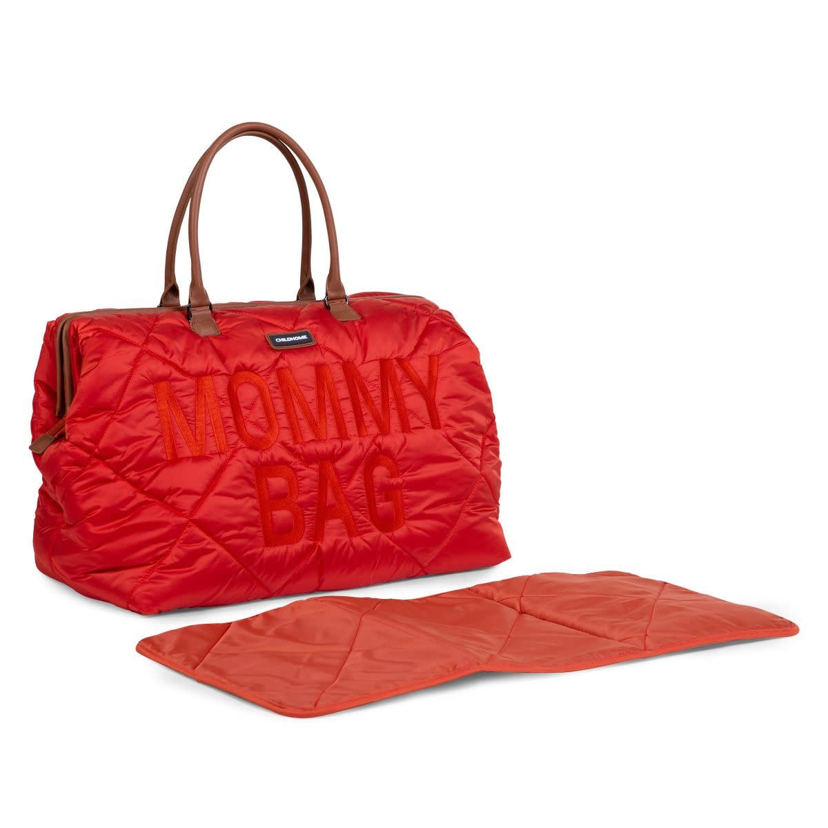 Mommy Bag Verzorgingstas - Gewatteerd - Rood