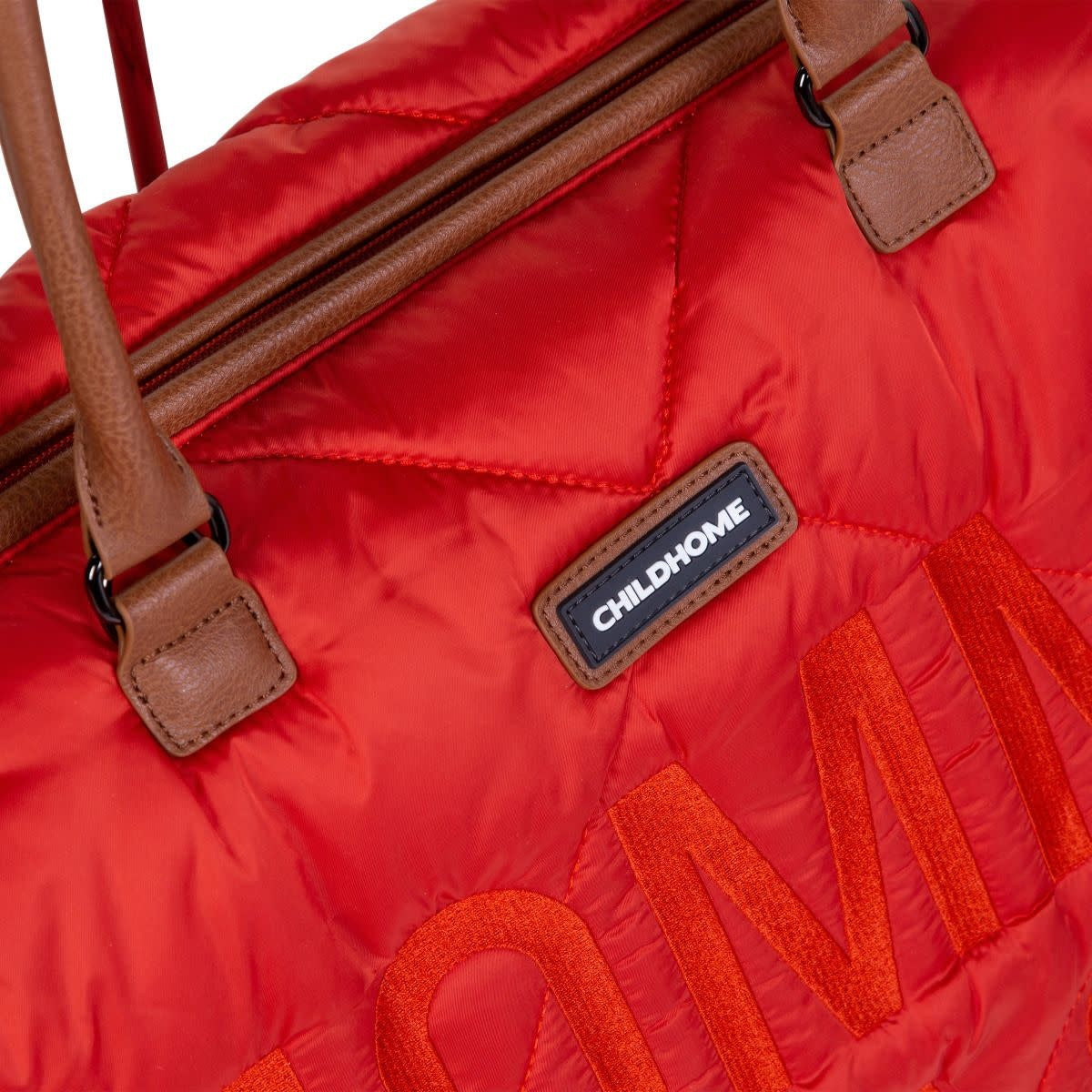 Mommy Bag Verzorgingstas - Gewatteerd - Rood