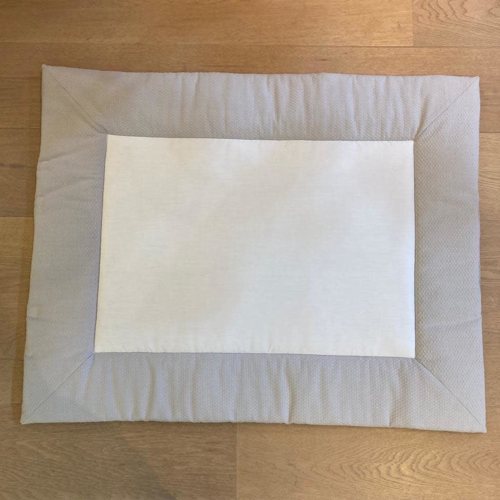 Copy of Hoes Parkmatras - 75x95 Cm - Tricot - Wit