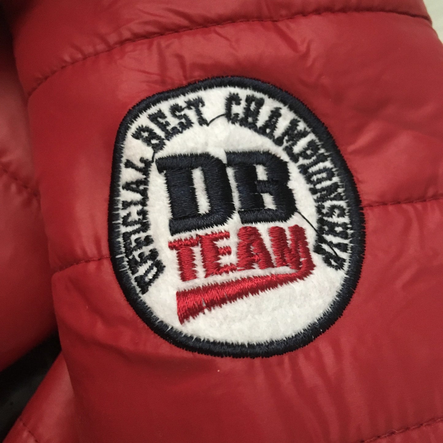 Bubbly jacket rood
