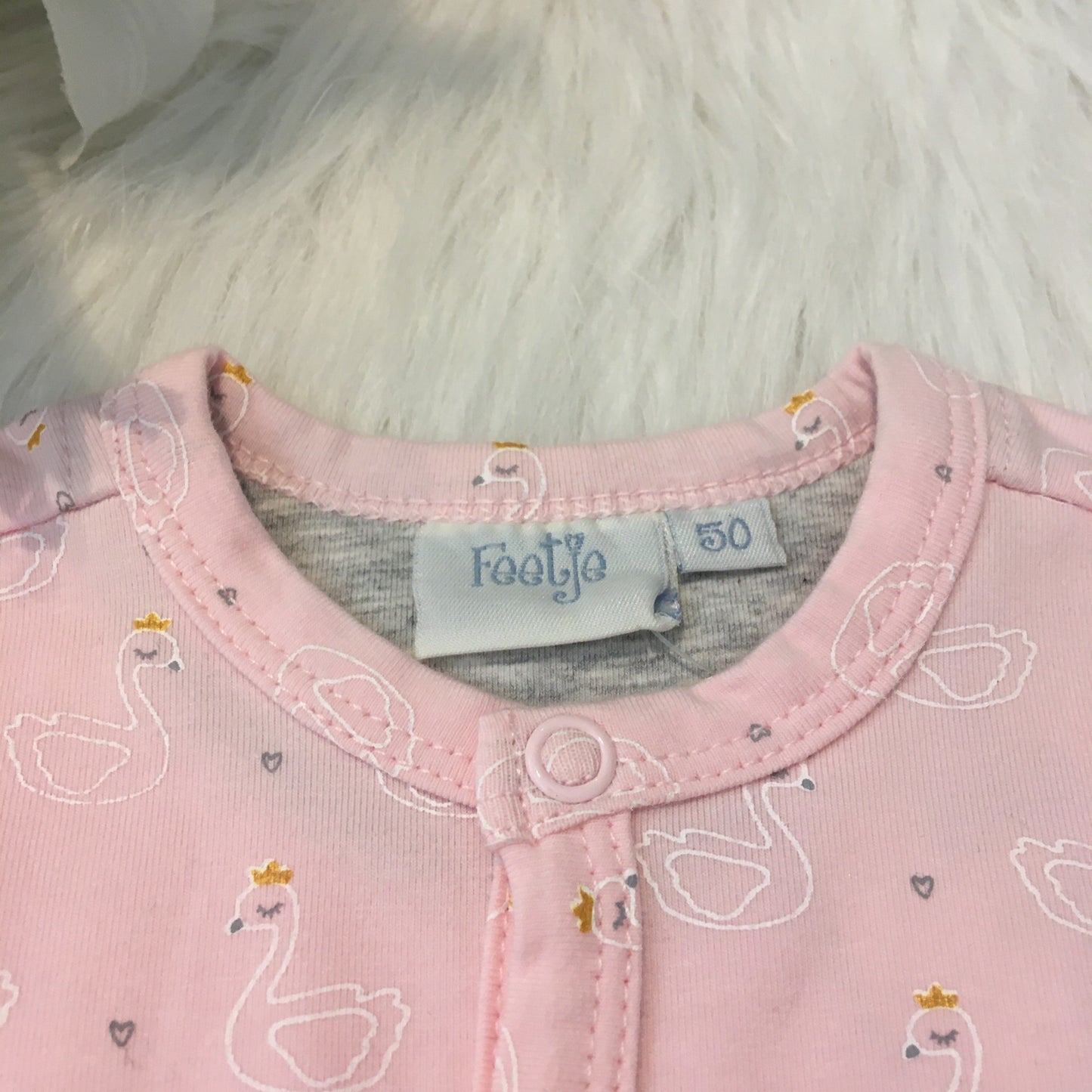 Jasje zwaan roze