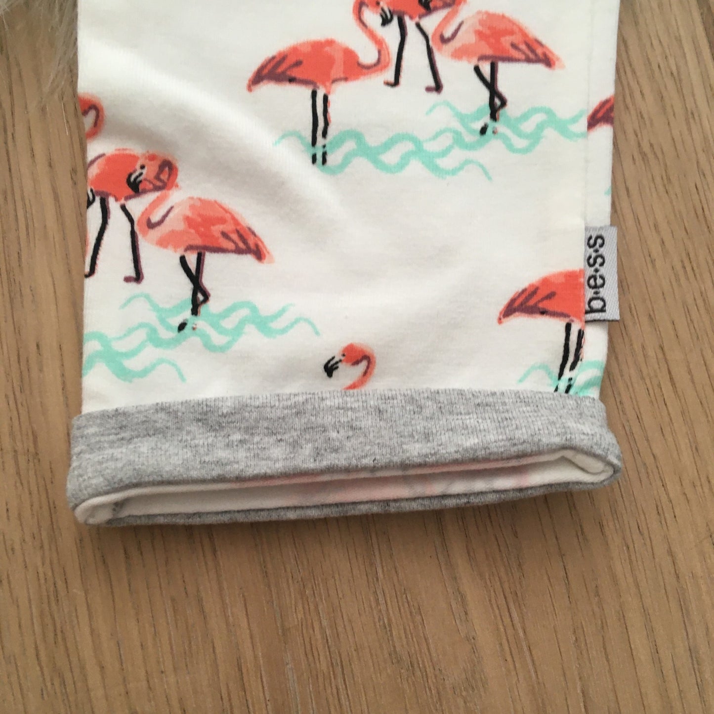 Jersey pants girl flamingo
