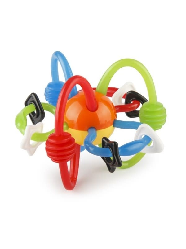 Infantino - Rattle & Teether Bendy Tubes Coloured