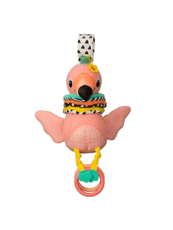 Infantino - Main - Hug & Tug Musical Flamingo