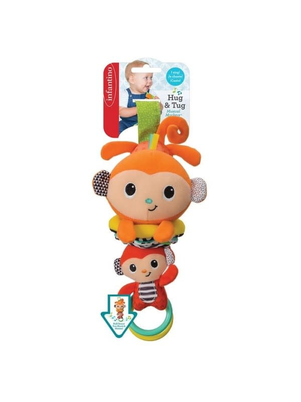 Infantino - Main - Hug & Tug Musical Monkeys