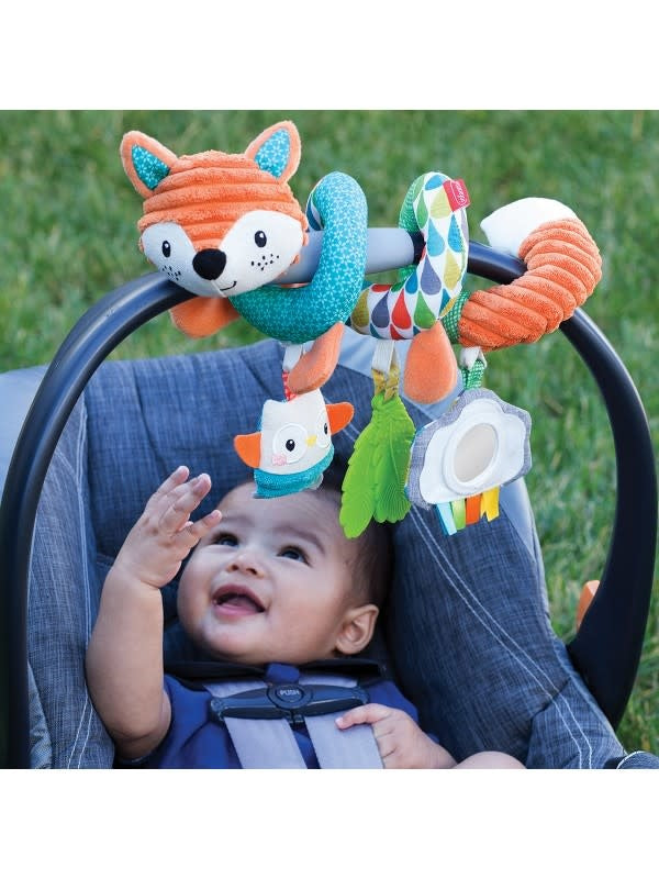 Infantino - Soft - Spiral Activity Toy Fox