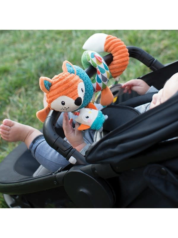 Infantino - Soft - Spiral Activity Toy Fox