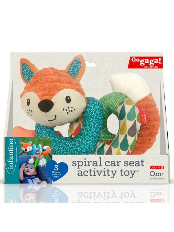 Infantino - Soft - Spiral Activity Toy Fox