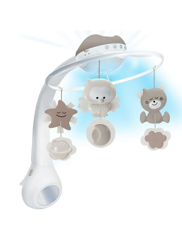 Infantino - WOM - Musical 3 in 1 projector mobile - Grey