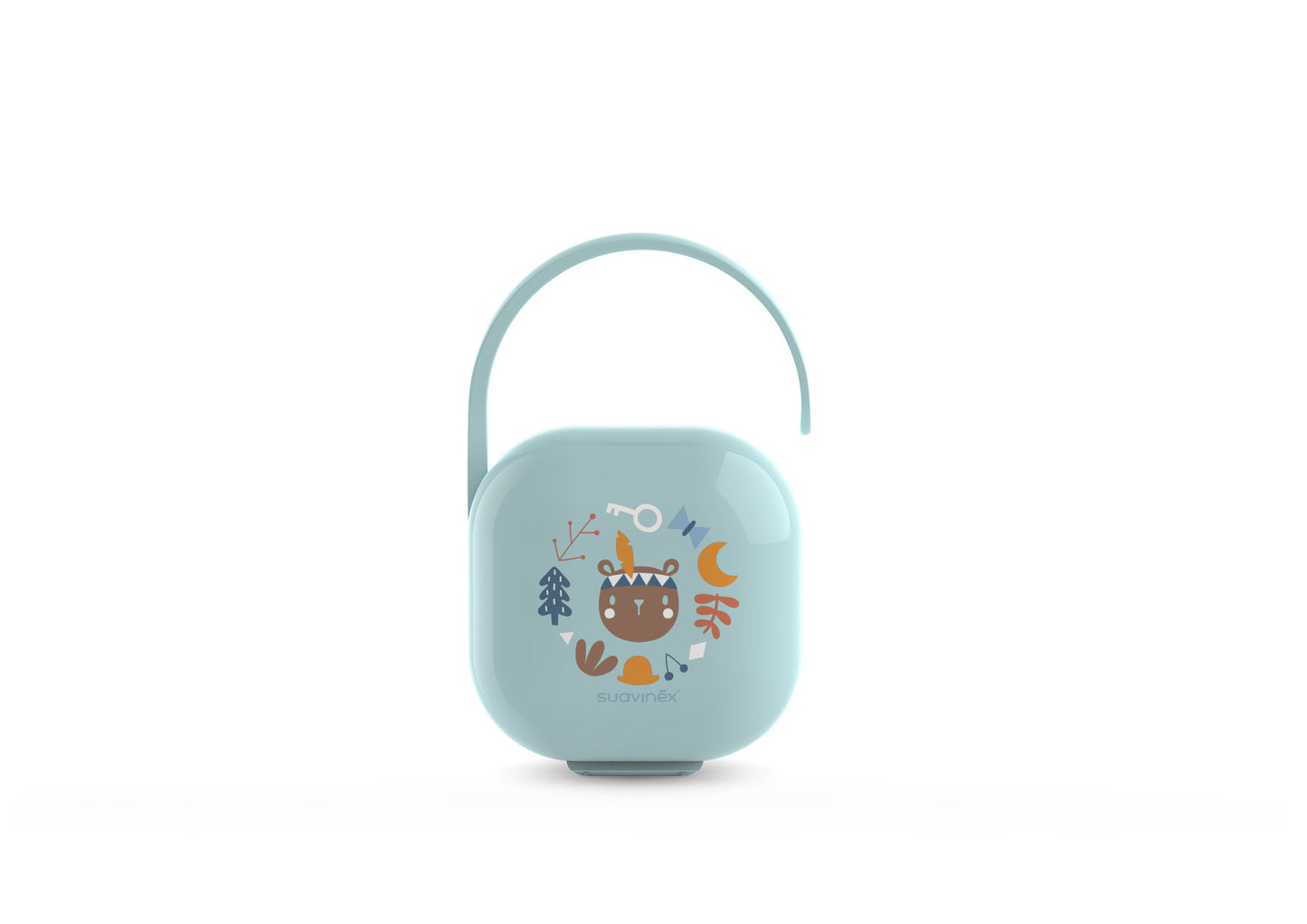 Suavinex - Forest - Duo Soother Holder - Blue