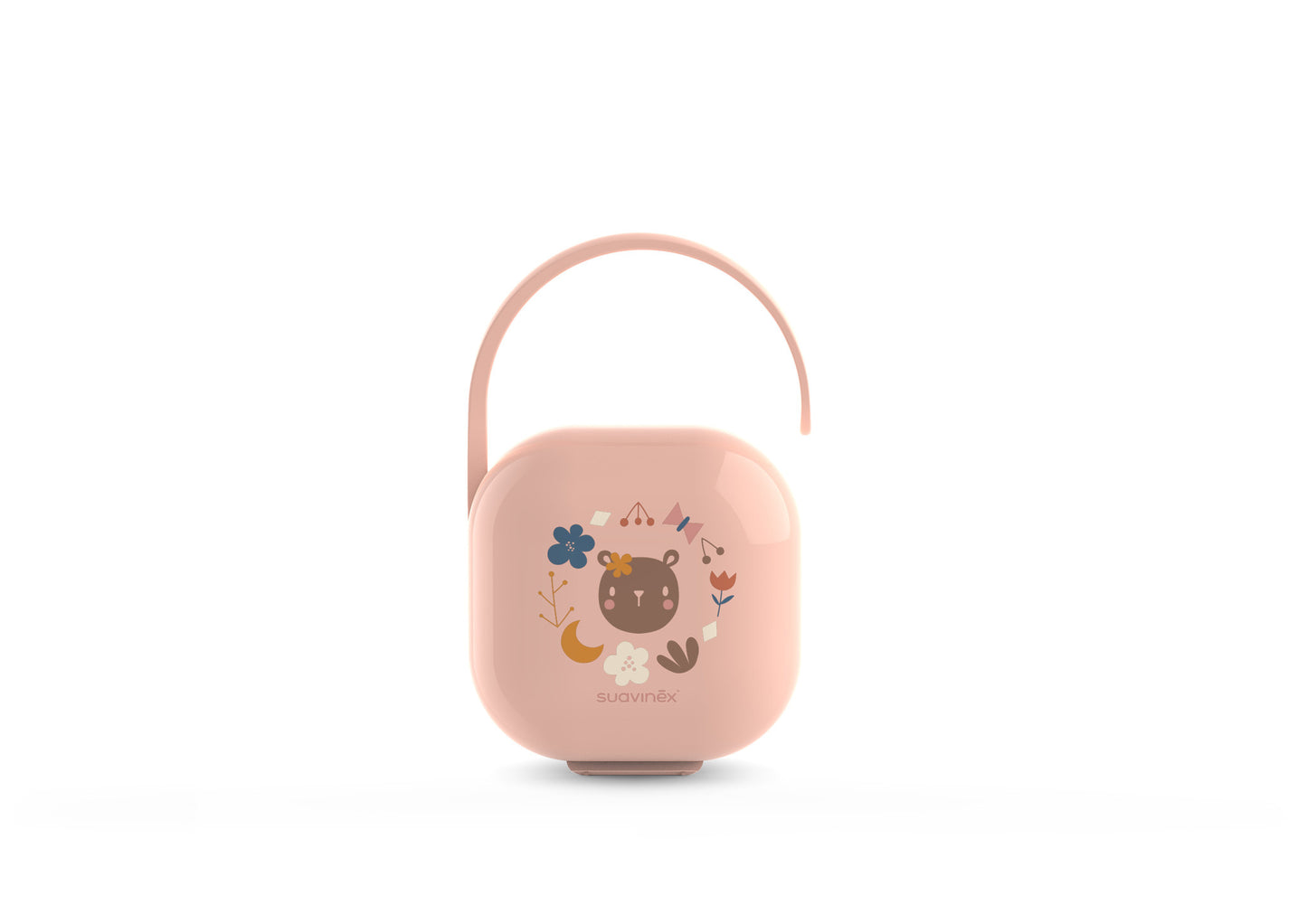 Suavinex - Forest - Duo Soother Holder - Pink