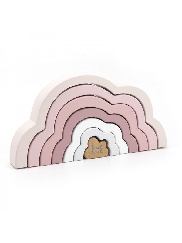 Regenboogpuzzel Wolk Roze