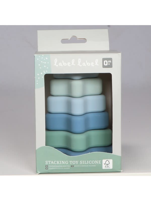 Label Label - Stacking Toy - Star - Blue