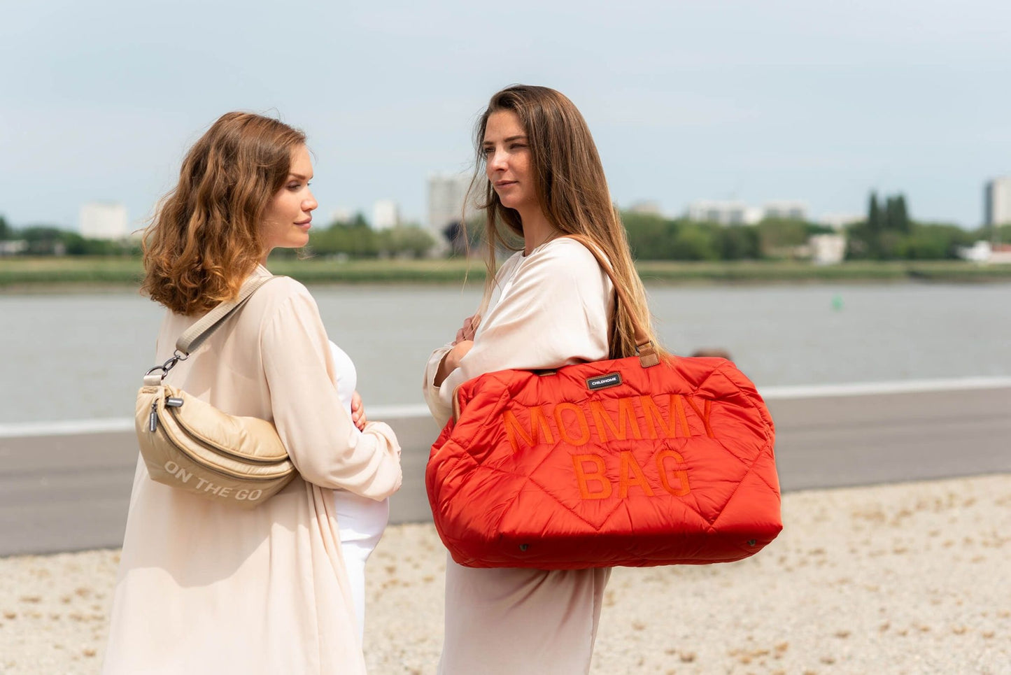 Mommy Bag Verzorgingstas - Gewatteerd - Rood
